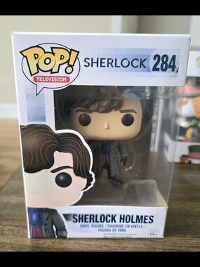Funko Pop! Sherlock Holmes Vinyl Figure - Brown, Black, Blue